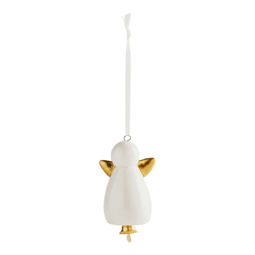 Set of 3 hanging ceramic Christmas ornaments