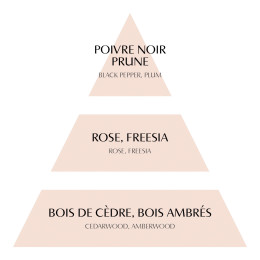 Muestra decorativa redonda de yeso perfumado - Cedro Eterno
