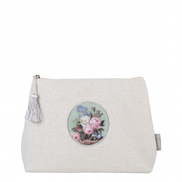 Trousse de toilette Fleurs d'Astrée - Grand modèle