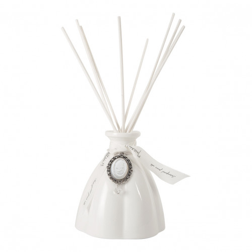 Diffuseur de parfum d'ambiance Marie-Antoinette blanc 200 ml - Poudre de Riz Diffuseur de parfum d'ambiance Marie-Antoinette blanc 200 ml - Poudre de Riz
