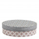 Coffret de 4 assiettes à dessert Madame de Pompadour