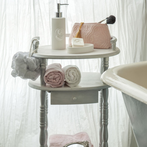 Marquise ceramic soap dish