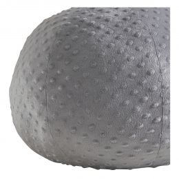 Pouf Douceur plumetis gris