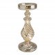 Twisted luminous candle holder - Large model