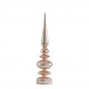 Ornement mercurisé lumineux rose - Petit modèle