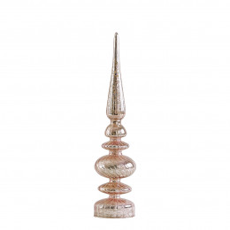 Ornamento mercurizado luminoso rosa - Modelo pequeño