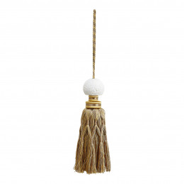 Pompom perfumado Royal dourado - Rose Élixir
