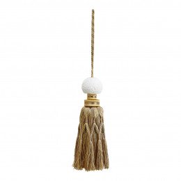 Pompom perfumado Royal dourado - Rose Élixir