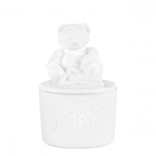 Caja para el primer mechón de pelo Mi Osito niña