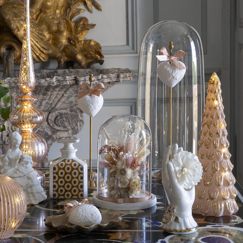 Golden display stand for scented decor - Large model